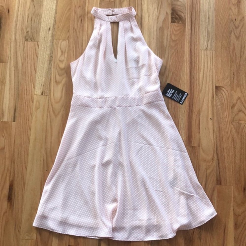 NWT Express Polka Dot Dress